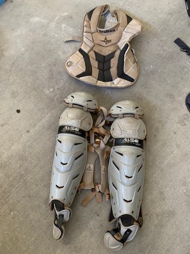 Used All Star System 7 Catcher's Chest Protector
