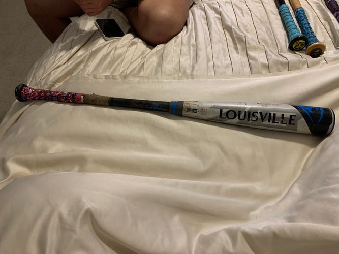 Used BBCOR Certified Louisville Slugger Composite Select 718 Bat (-3) 28 oz 31"