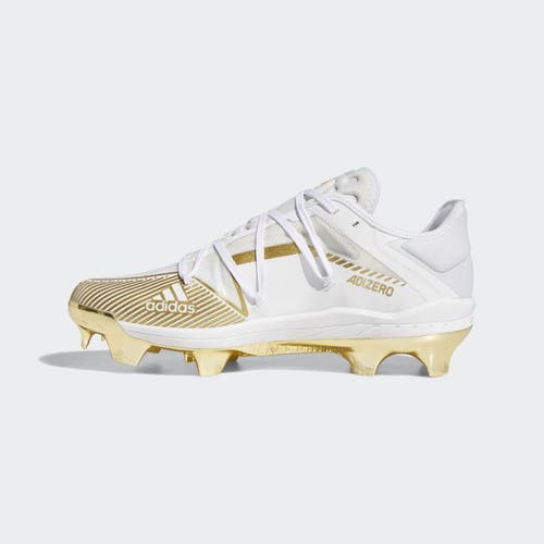 NEW Adidas Adizero Afterburner 7 Gold Cleats Size 11 Mens EG5631