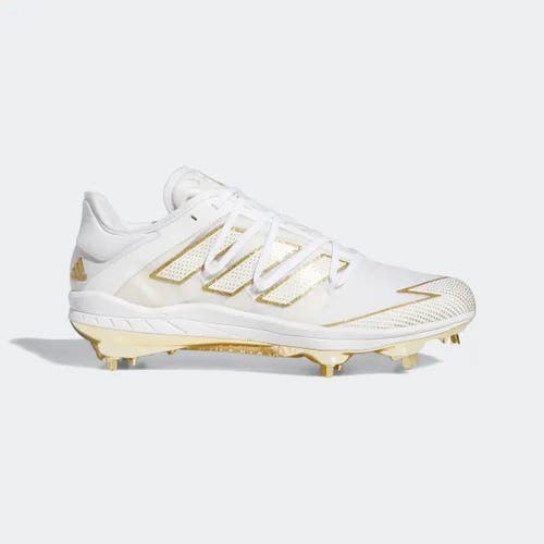 NEW Adidas Adizero Afterburner 7 Gold Cleats Size 11.5 Mens EG5631