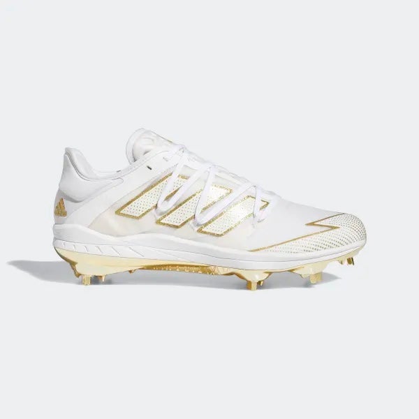 NEW Adidas Adizero Afterburner 7 Gold Cleats Size 11.5 Mens EG5631