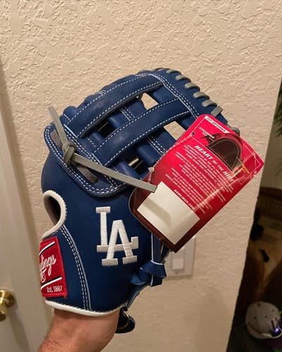 Rawlings Teams Edition LA Dodgers 11.5" Heart of the Hide Baseball Glove