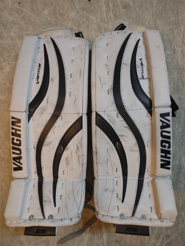Used 24+2" Vaughn Ventus LT58 Goalie Leg Pads