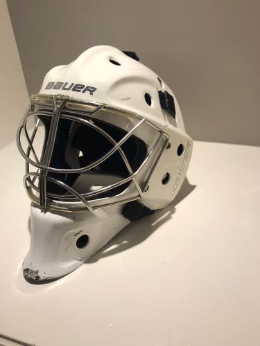 Used Bauer NME 8 Goalie Mask