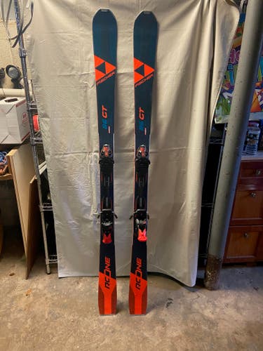 Used Men's 2020 Fischer All Mountain RC One 86 GT Skis With Bindings