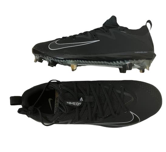 Nike Lunar Vapor Ultrafly Elite Baseball metal cleats / Black / 13 M US