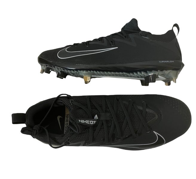 Nike Lunar Vapor Ultrafly Elite Baseball metal cleats / Black / 13 M US