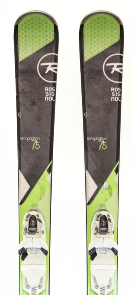 Used  Rossignol Temptation 75 Demo Ski with Bindings Size 144 (Option 2004873)