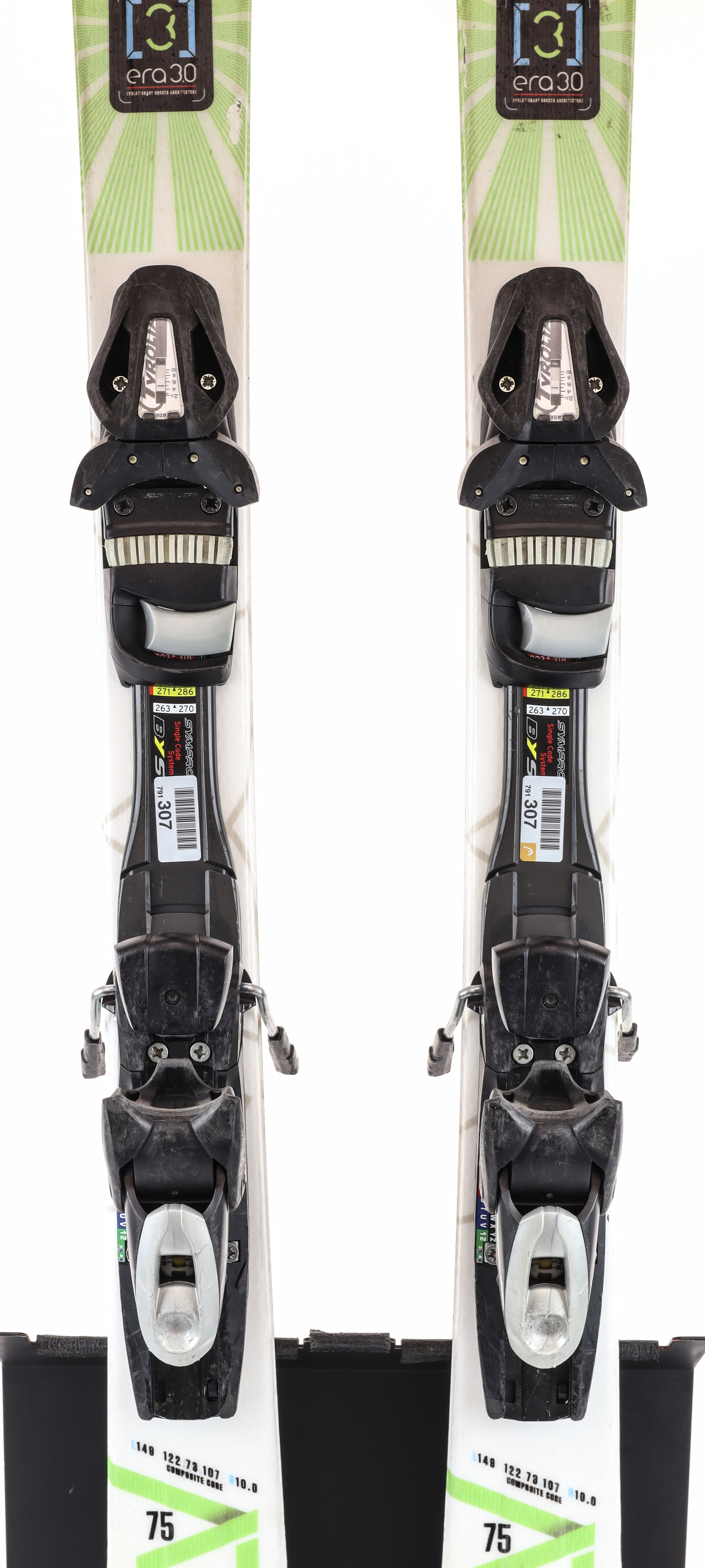 Tyrolia PR10 adjustable  bindings NEW Head skis 149cm Head REV 70 Rocker skis 