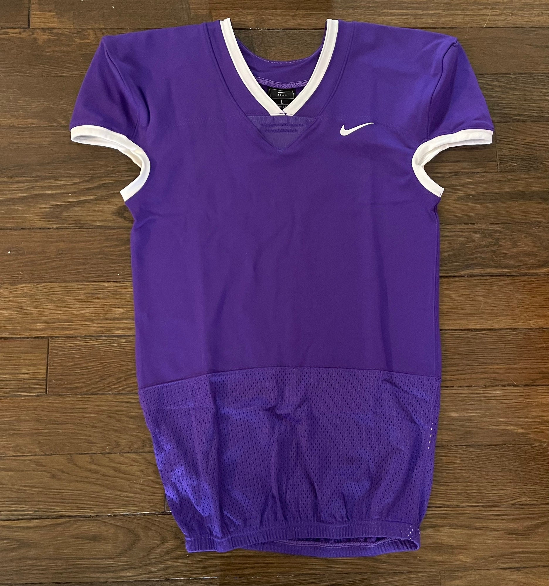 : Nike Vapor Untouchable Vented Football Jersey (as1, Alpha, l,  Regular, Regular, Court Purple/White) : Clothing, Shoes & Jewelry