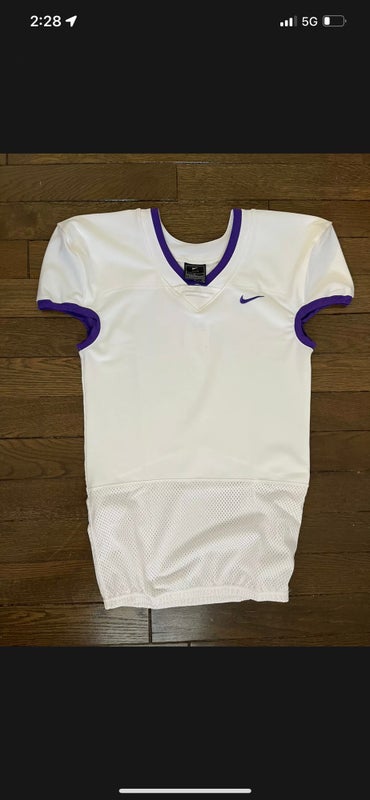 Nike LSU Tigers Digital Vapor Full Snap Baseball Jersey Men's L