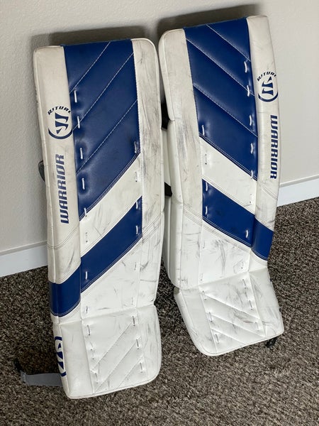 Used 28" Warrior Ritual G4 Goalie Leg Pads