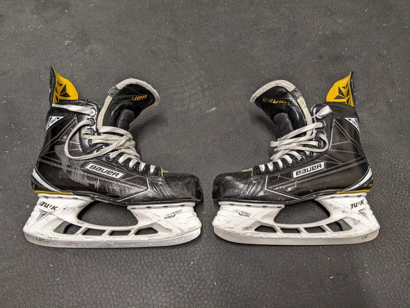 Senior Used Bauer Supreme 180 Hockey Skates Regular Width Size 10.5