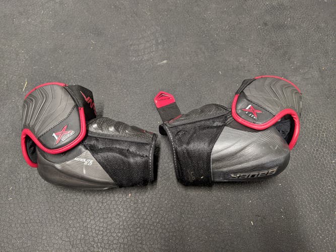 Used Large Bauer Vapor 1X Lite Elbow Pads