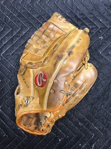 Vintage VTG Rawlings Ozzie Smith Outfield 12" RBG39 Baseball Glove