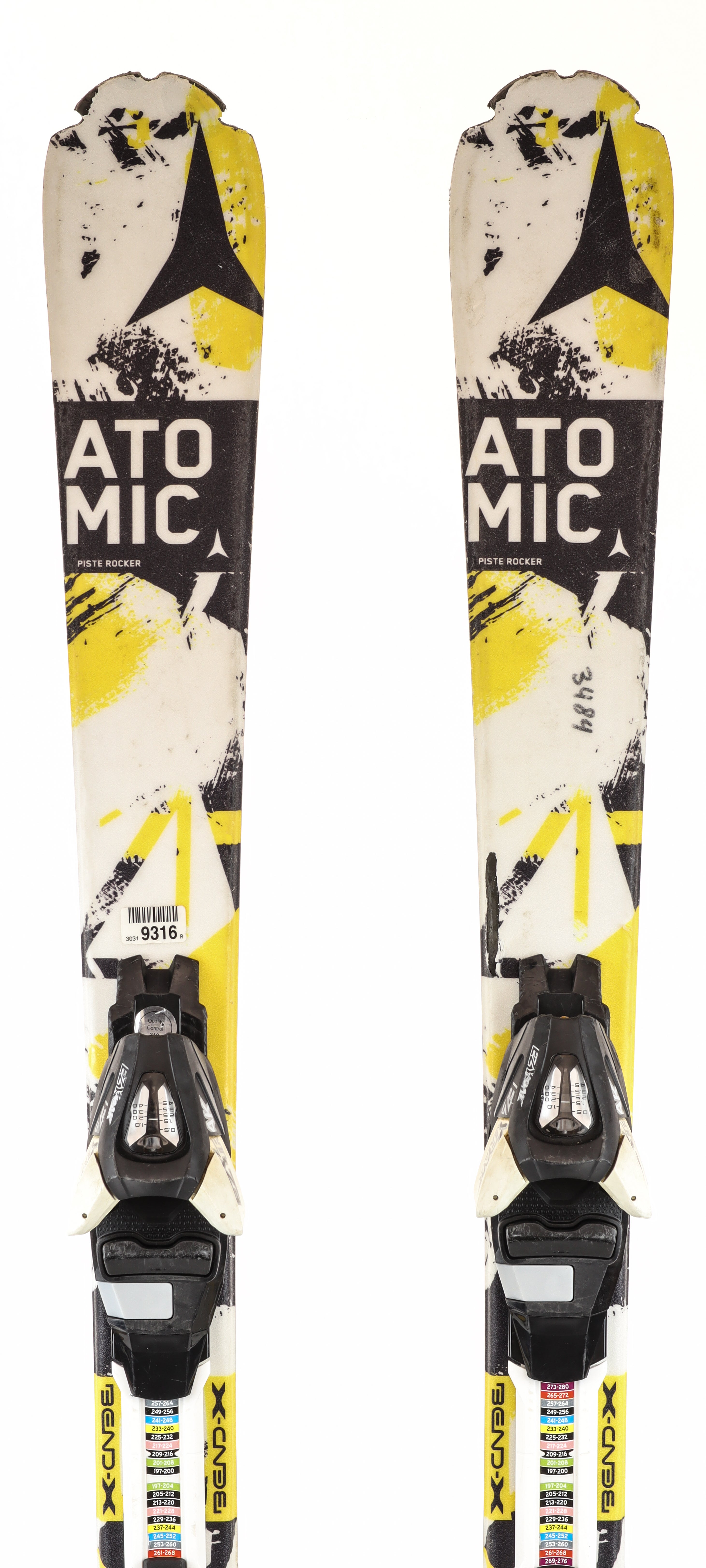 Used Atomic Vantage Jr Demo Ski with Bindings Size 110 (Option