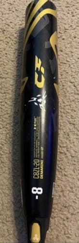 Used USSSA Certified 2020 DeMarini Hybrid CF Zen Bat (-8) 23 oz 31"