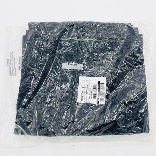 New in Bag Black NHL Reebok/CCM Edge Practice Hockey Socks-XL+-Black