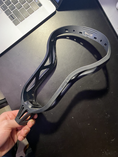 Used Epoch Unstrung Hawk Head *Dyed Solid Black*