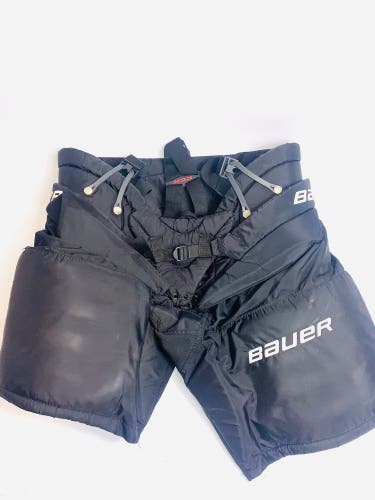 Senior XL Bauer Elite Hockey Goalie Pants And Bauer Chest Protector