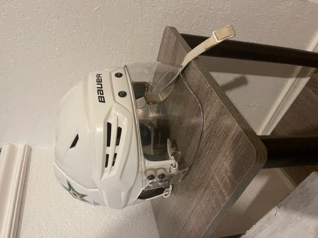 Used Large Bauer Re-Akt 95 Helmet Pro Stock
