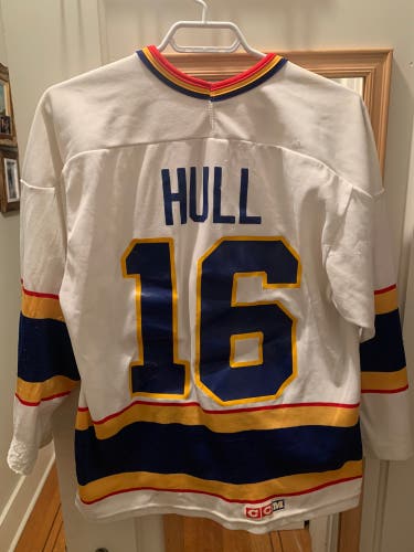 Early 90’s Brett Hull St. Louis Blues Jersey CCM Size Medium