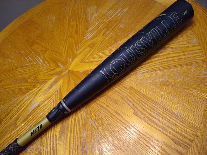 Used 2021 Louisville Slugger Composite Meta Bat (-3) 29 oz 32"