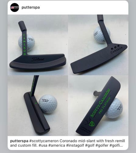 Men's Blade 35" Pro Platinum Coronado Putter