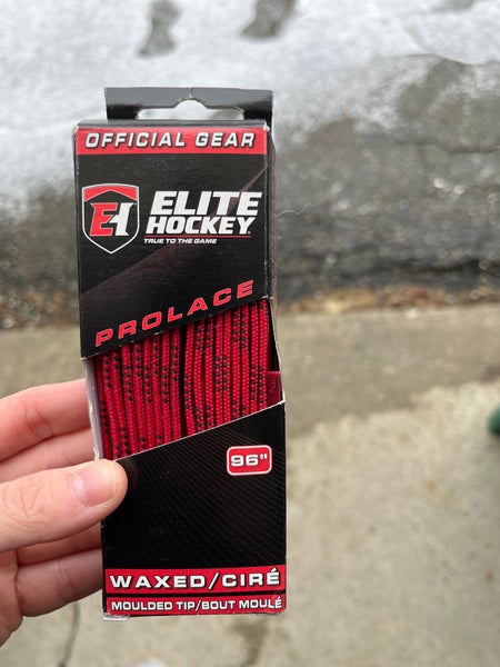 New elite hockey laces
