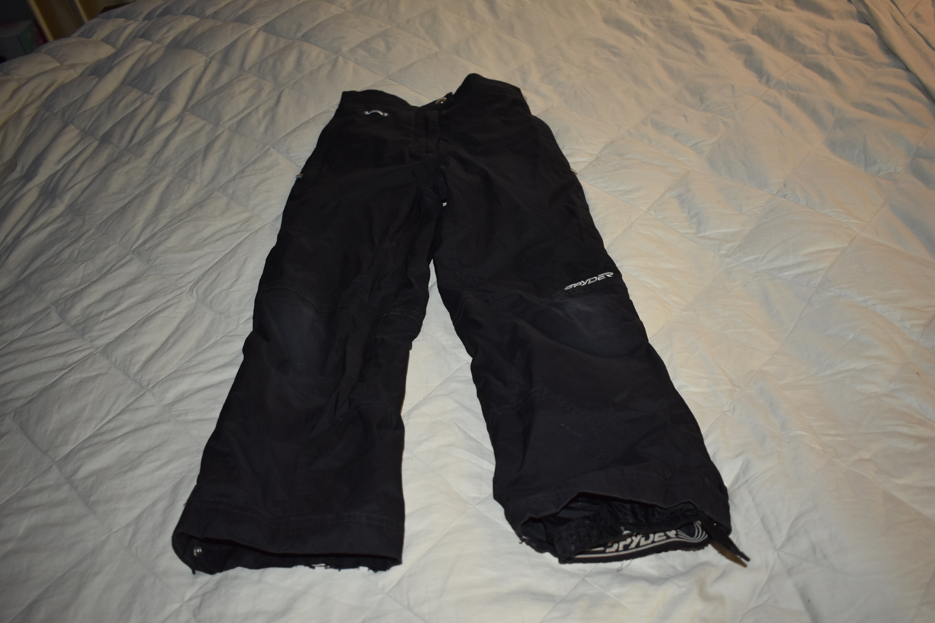Spyder XT Ski Pants, Black, Girl's Size 8