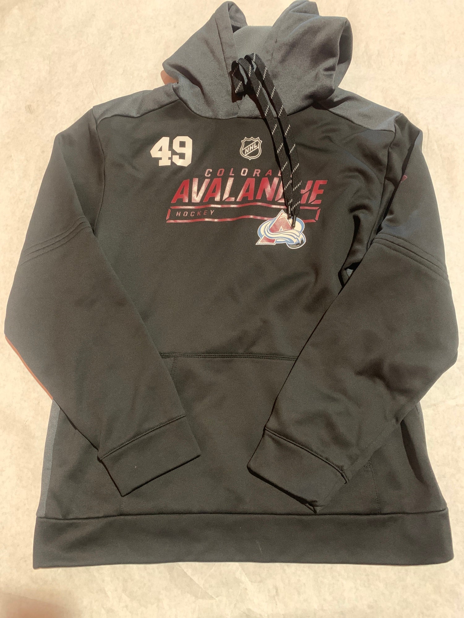 Game Used Fanatics 20-21 Colorado Avalanche Team Issued Hoodies Two ...