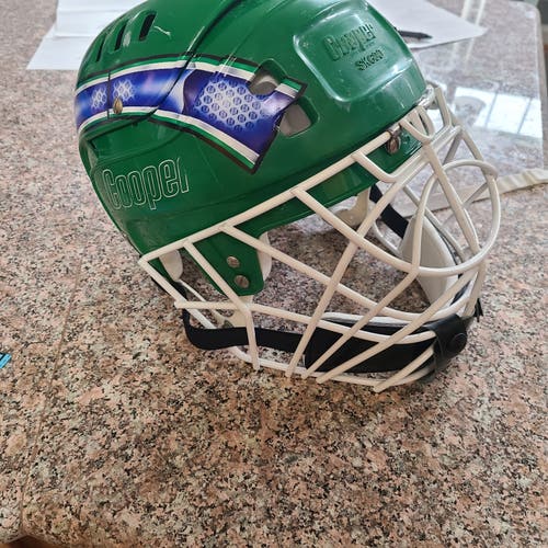 Hartford Whalers inspired Cooper Sk600 Goalie Mask