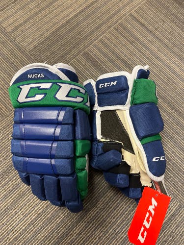 Custom Vancouver ‘NUCKS’ Edition CCM 14" Tacks 4 Roll Pro Gloves