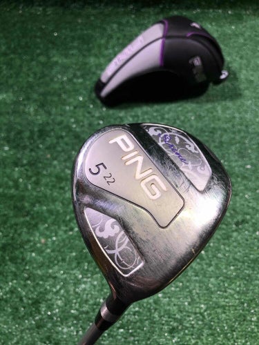 Ping Serene 5 Wood Lite 22* Right handed w/Cover