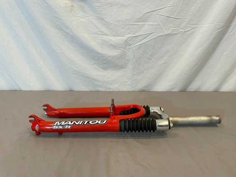 I083\" 現状品 MANITOU SX-R サスペンションフォーク PARTS Manitou SX-R Suspension 205mm Steerer Fork Disc Shock
