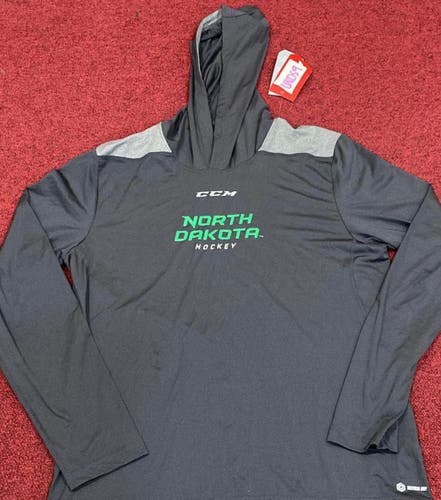 Pro stock North Dakota CCM dry fit hoodie
