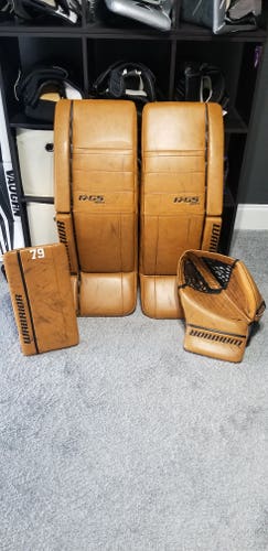 Used 32+1.5 Warrior Regular Ritual G5 SR Goalie Full Set
