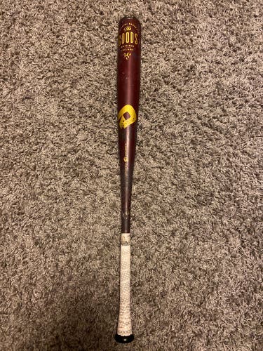 Lightly Used BBCOR Certified DeMarini (-3) 30 oz 33" The Goods One Piece