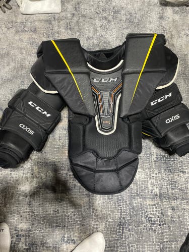 Used Large CCM  Axis pro Goalie Chest Protector