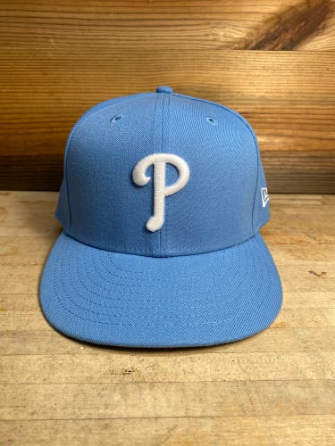 Light Blue Phillies New Era 7 1/4 Fitted
