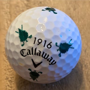 Make Offer - Unique Callaway Soccer Scheme Golf Ball