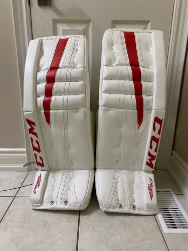 NEW CCM Extreme Flex II Goalie Leg Pads 34” + 1
