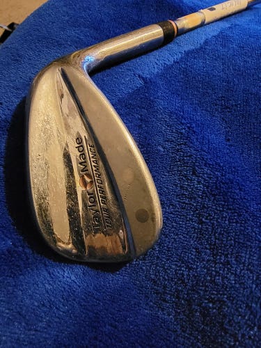 Used Men's TaylorMade Tour Performance Right Handed Wedge Wedge Flex 52 Degree Steel Shaft