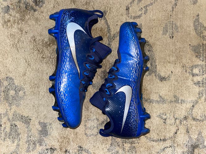 Blue Men's Molded Cleats Nike Vapor Untouchable Pro