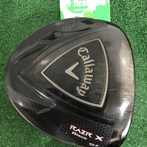 Callaway RAZR X Black Driver 9.5* With Stiff Graphite Shaft