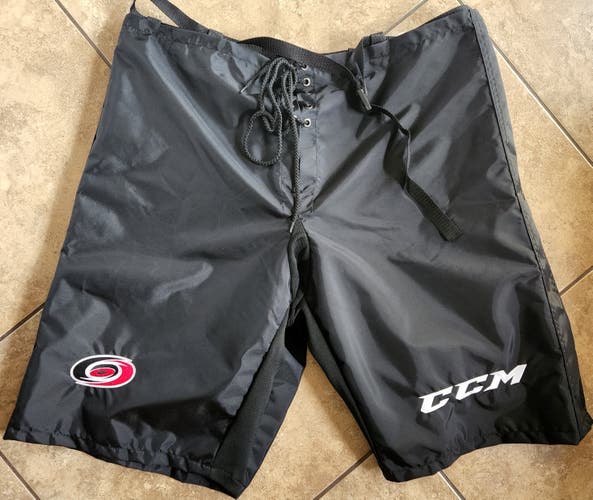 Senior New Large CCM PP10 Pant Shell Hockey Pants Carolina Hurricanes Pro Stock