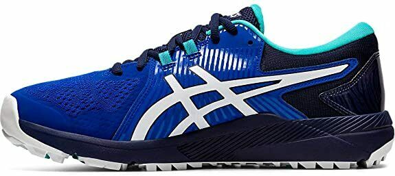 ASICS Men's Gel-Course Glide Golf Shoes, 10.5, ASICS Blue/White