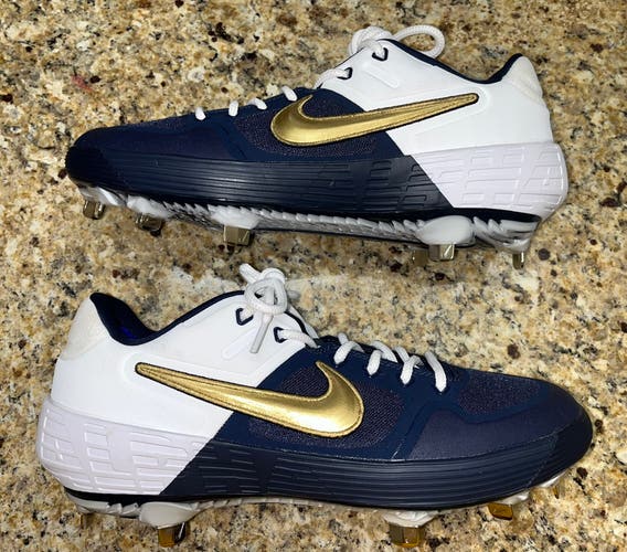 Nike Metal Baseball Cleats Size 10 Alpha Huarache Elite 2
