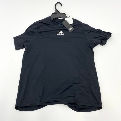 Brand New Black Adidas Dri Fit Short Sleeve Shirt | Senior