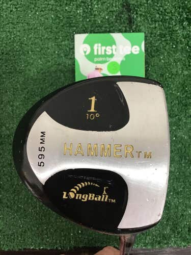 Hammer Long Ball Driver 10* With Graphite Shaft